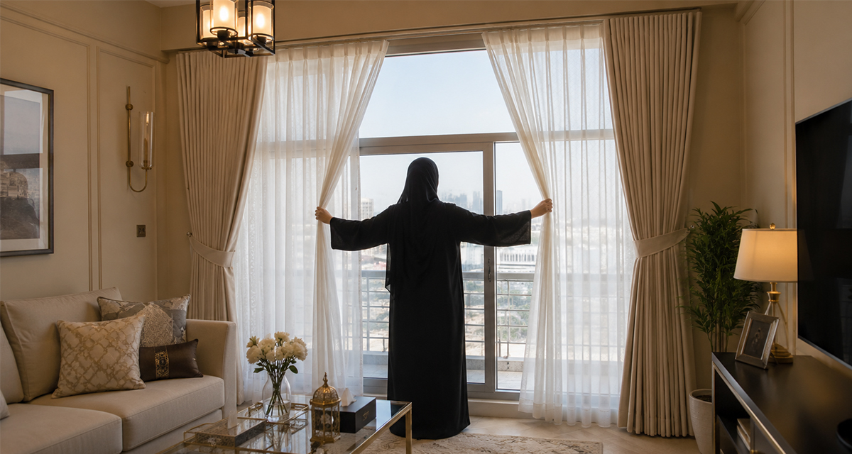 ستائر متعددة الطبقات