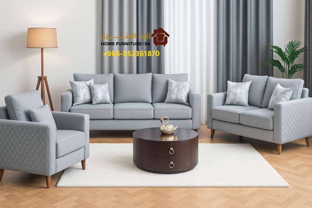 طقم كنب 3-2-1 لغرفة المعيشة