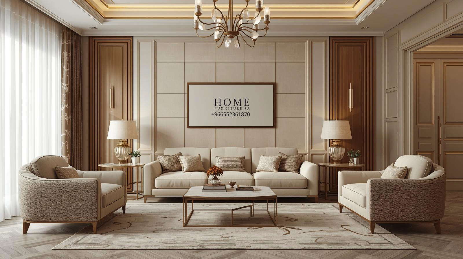 Modern and Classic Sofa Upholstery Services in Riyadh