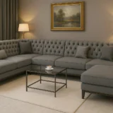 Gray Sectional sofa