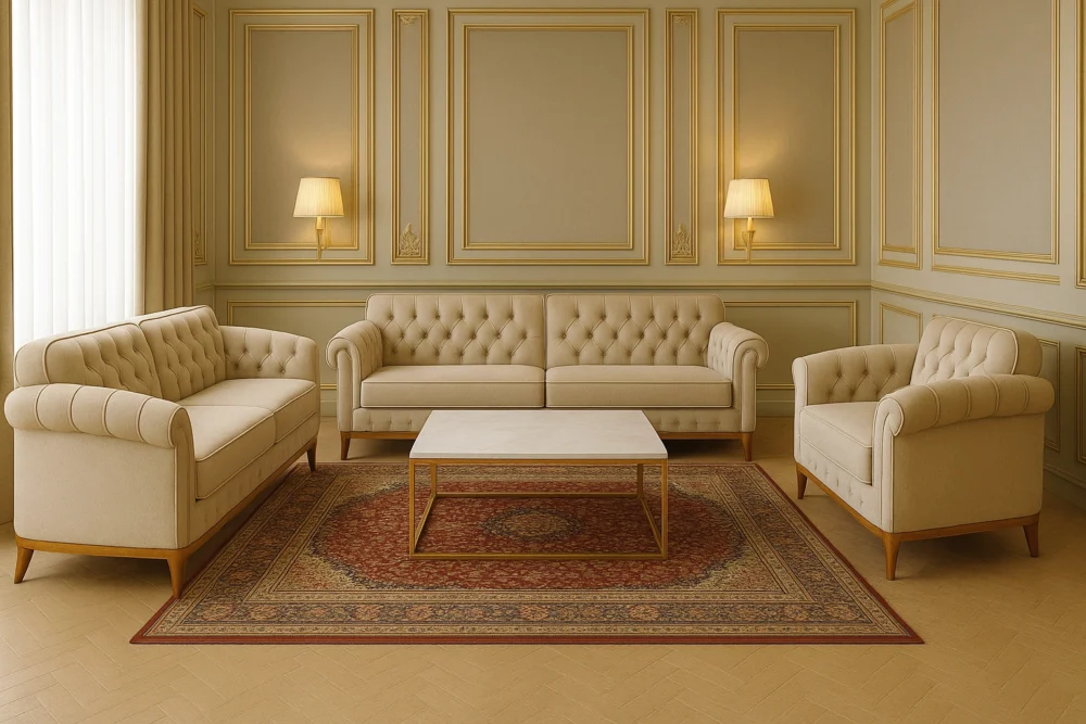 royal 6 seater sofa set