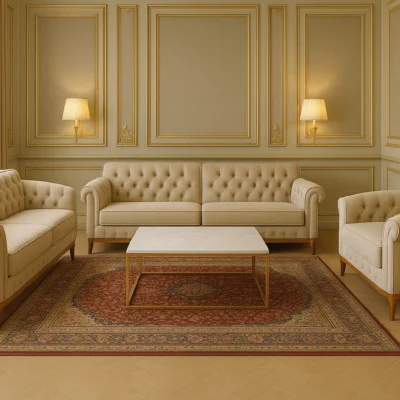 royal 6 seater sofa set