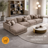 أريكة زاوية على شكل حرف L