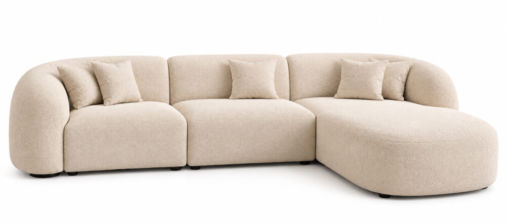 L shape sofa set