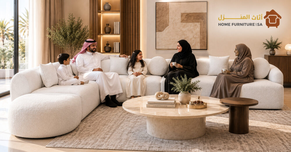 Modern Corner Sofa Riyadh