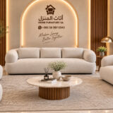 Luna modern sofa 3+2+2 seater set in Riyadh