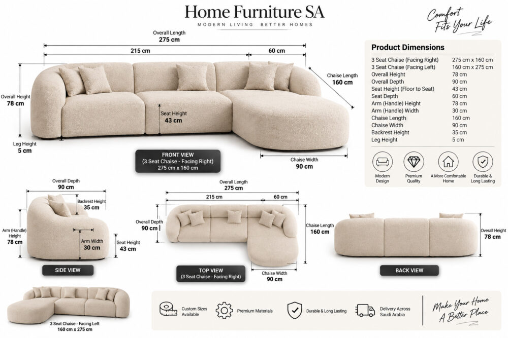 custom sofa Riyadh