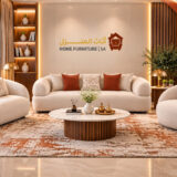 Velora Curve Sofa Set in Riyadh with 3 seater, 2 seater and two chairs